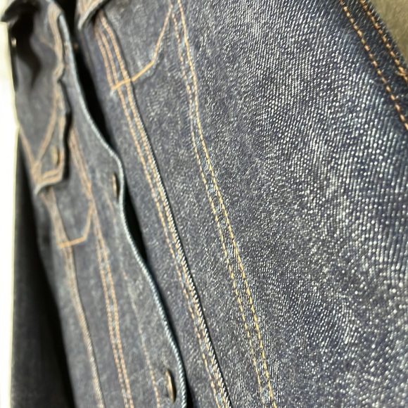 Vintage GAP Stretch Jean Jacket NWOT dark wash - Picture 7 of 16